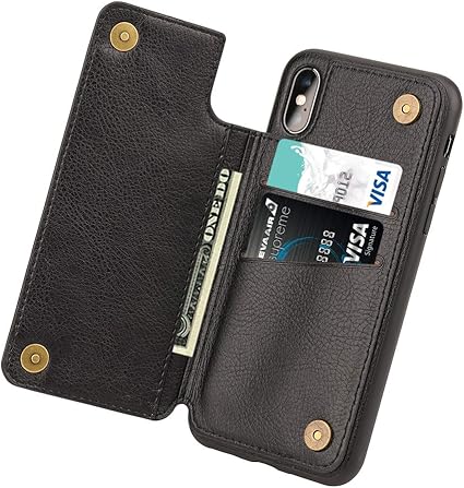 Amazon Iphonexケース Iphonexs ケース カード収納 レザーケース Ic