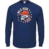 Smack Apparel Mile High 'Til The Day I Die T-Shirt for Denver Football Fans (SM-5XL)
