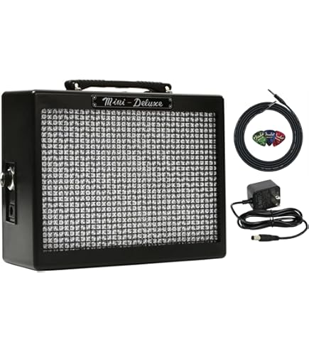 Amazon.com: Fender MD20 Mini Deluxe Guitar Amplifier Bundle with