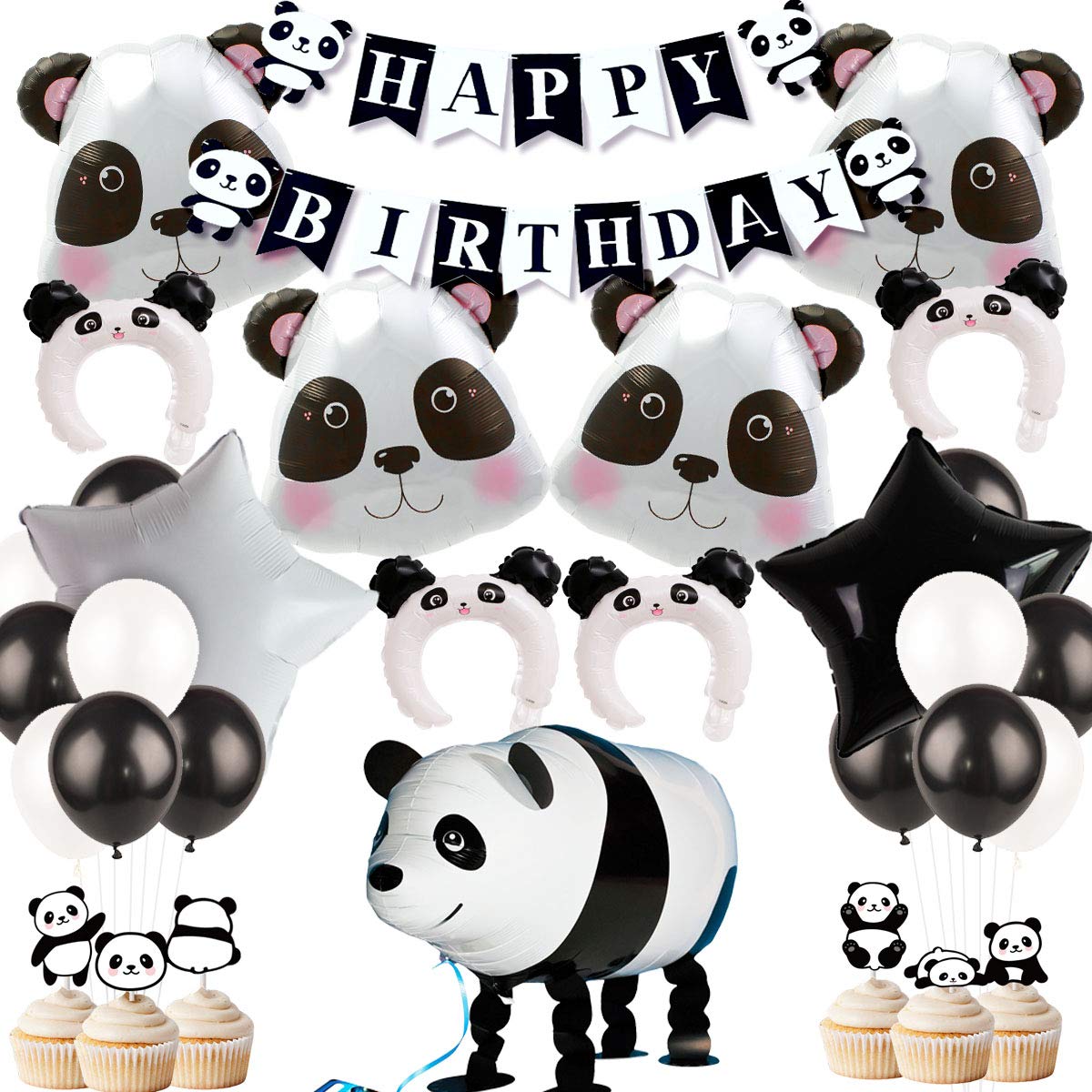 Decorations Luck Collection Panda Party Decorations Supplies Panda