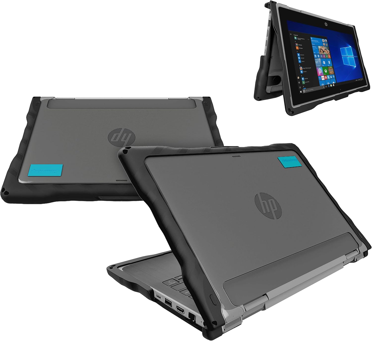 Gumdrop DropTech Case Designed for HP ProBook x360 11 G5 and G6 EE