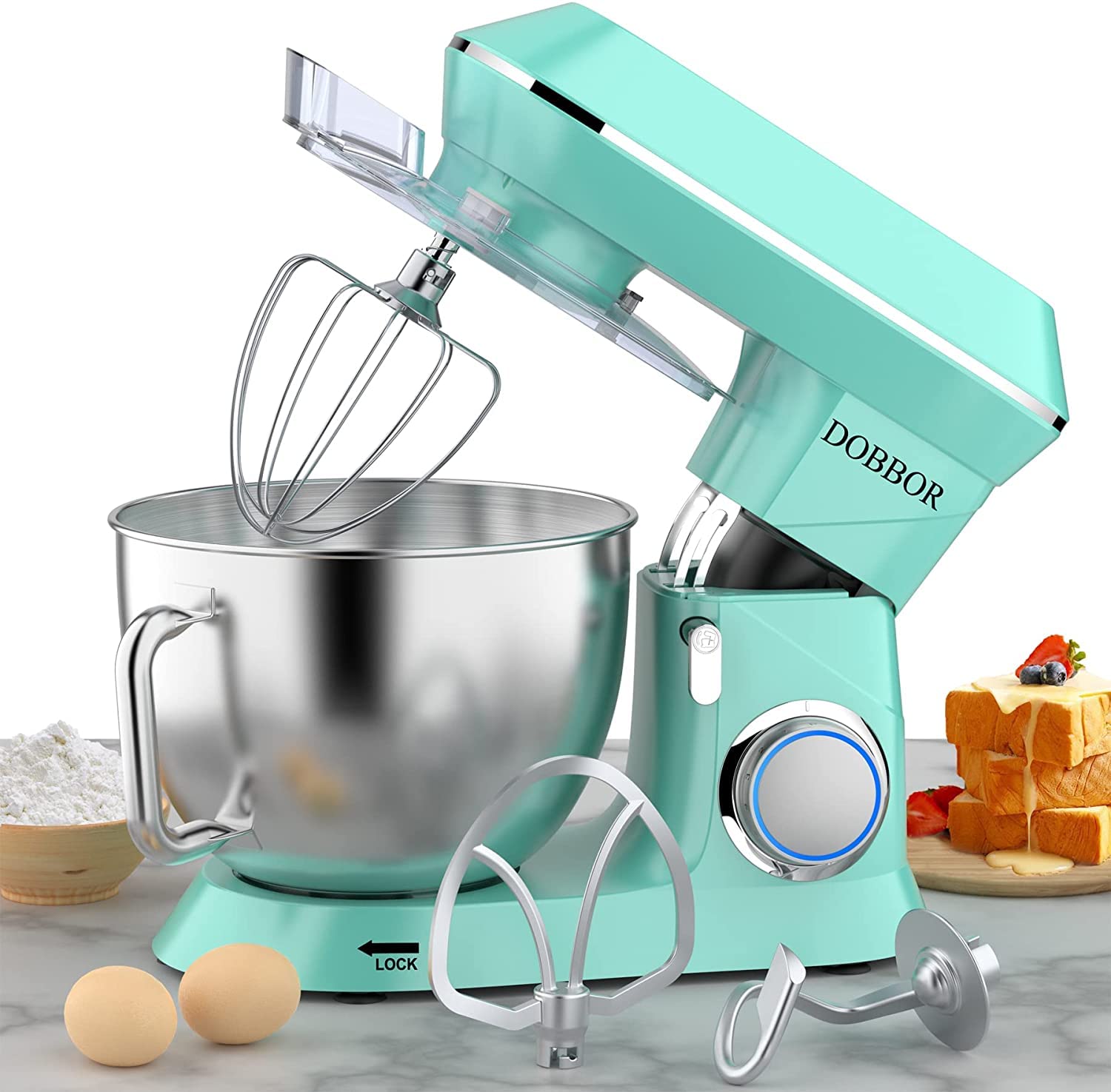 DOBBOR-Batidora-Amasadora-1500W-95L-Profesional-Movimiento-Orbital-Robot-de-Cocina-Amasador-5-Funciones-Amasar-Batir