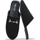 Project Cloud 100% Genuine Leather Mules for Women - Stylish Womens Flats | Horse Bit Women's Mules &amp; Clogs with Memory Foam Insole &amp; Non-Slip Womens Mules - Casual Shoes for Women &amp; Flats for Women
