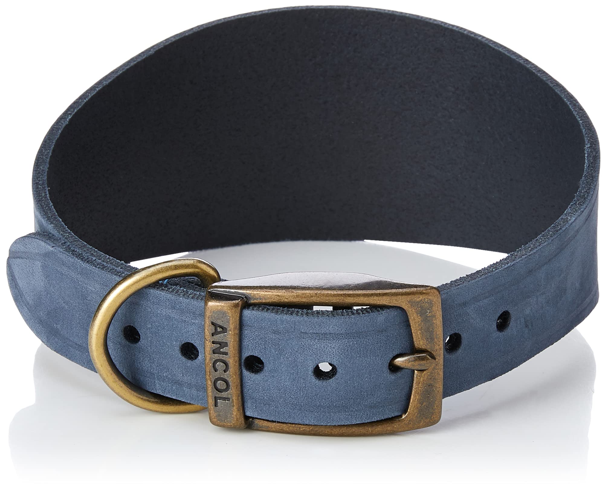 Ancol Timberwolf Greyhound Collar Blue 34-43 cm