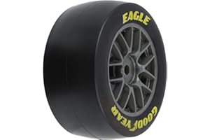 Pro-Line Racing Goodyear Eagle Soft Tire F/R MTD Grey for Losi NASCAR Racecar 4 PRO1030411