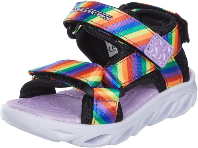 Skechers HYPNOSPLASHRAINBOW LIGHTS Sandalet Kız bebek