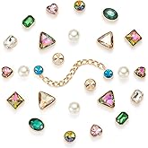Arugaga Bling Shoe Charms for Girls, Luxury Chain and Cute Jewelry Decoration Accessories for Women Party Birthday Gifts