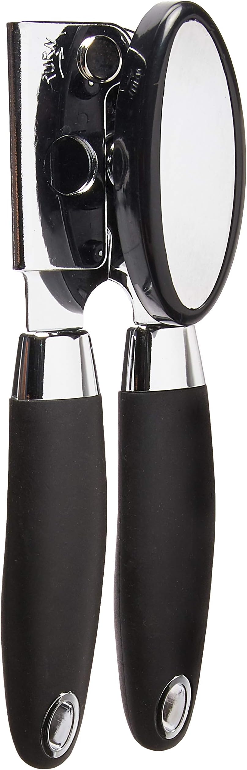 Can Opener,Extra Sharp,Perfect For Gift | Camping | Kitchen,Easy Use,Ergonomic Handles,Stainless Steel Tin Opener By KitchenV