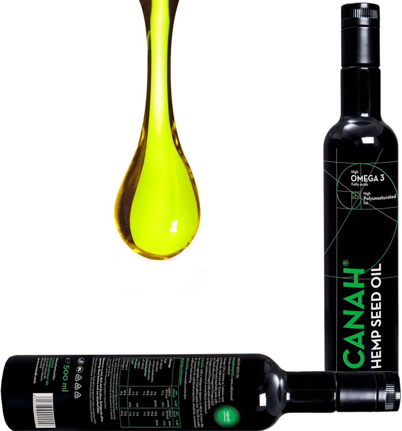 olio di semi di canapa per fare il sapone