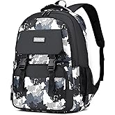 MechMaj Backpack for Boys Kids School Bags Teen Elementary Middle Student Backpacks 16 inch Laptop Bag Back Packs(Gray Blue)