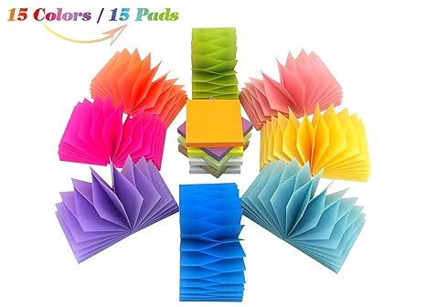 Amazoncom 4a Sticky Pop Up Notes 3 X 3 Inches Neon