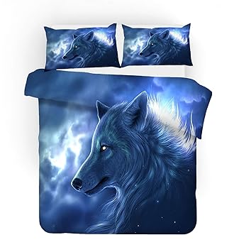 wolf baby bedding
