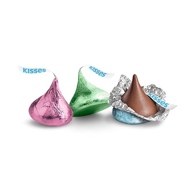 HERSHEY’S KISSES MILK CHOCOLATE, EASTER CANDY BAG, 17 OZ