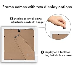 Americanflat 8x8 Picture Frame with