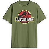 Jurassic Park Mens Jurassic Park Men's Classic Movie Logo T-Shirt