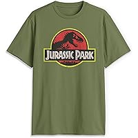 Jurassic Park T-Shirt Uomo: Il Logo Classico Per Veri Fan! Ufficiale, Spedizione Rapida.