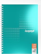 Silvine Luxpad Metallic A4 Wirebound Notebook 200 Pages Pack of 3 view 2