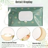 SANNIX Baby Wet Wipes Bag 4-Pack Portable EVA On-The-Go Bohemia view 4
