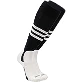 TCK Baseball Stirrup Socks with Stripes – Pro Style Game Day Uniform Socks for Baseball & Softball
