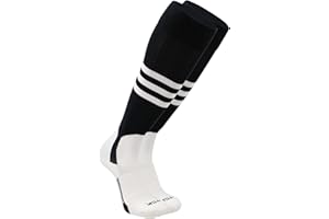 TCK Baseball Stirrup Socks with Stripes