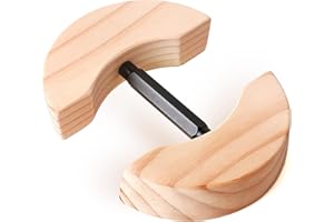 SPVIOQI Hat Stretcher, Hat Stretcher for Fitted Hats Size 7 to 8 3/8, Cowboy Hats Jack, Reshaper Extender Fit All Kinds of Caps