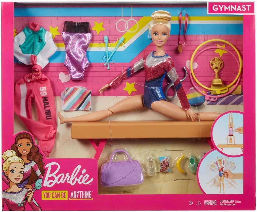 amazon barbie gymnastics