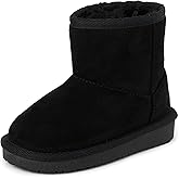 The Children's Place girls Baby Girls and Toddler Classic Ankle Boots, Faux Fur Lined