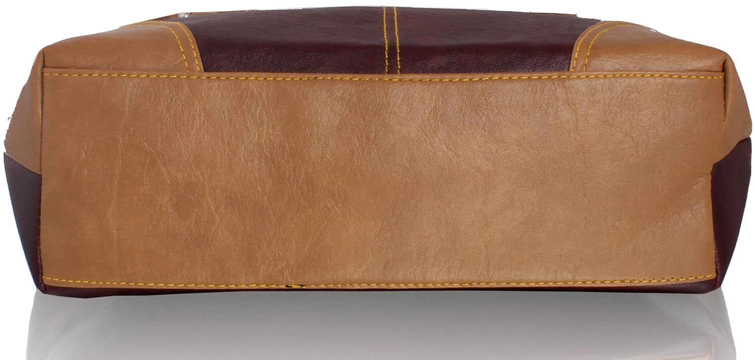 clementine women's handbag (burgundy)