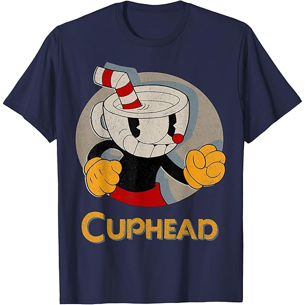 Amazon.com: Cuphead Show! Ms. Chalice Turn up The Charm T-Shirt