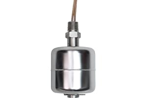 Madison M5917 Stainless Steel Full Size Liquid Level Switch, 60 VA SPST, 1/4" NPT Male, 200 psig Pressure