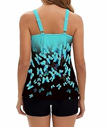 Arolina Women's Tankini Swimsuits Two Piece High