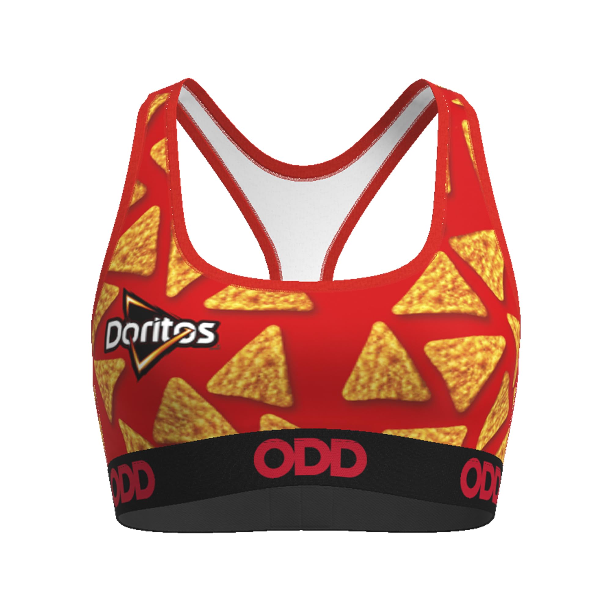 Odd Sox, Nacho Doritos, Women's Sports Bra, Fun