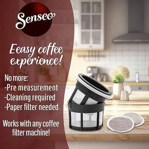 Senseo Espresso Coffee Pods – 48 Count – Powerful Aromatic Dark