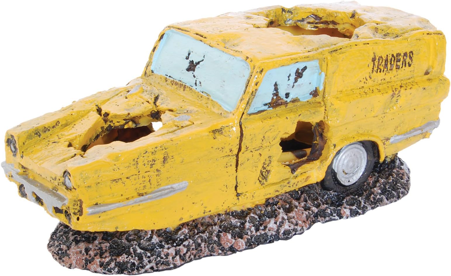 Aqua Spectra Air Powered Three Wheeler Van Aquarium Ornament