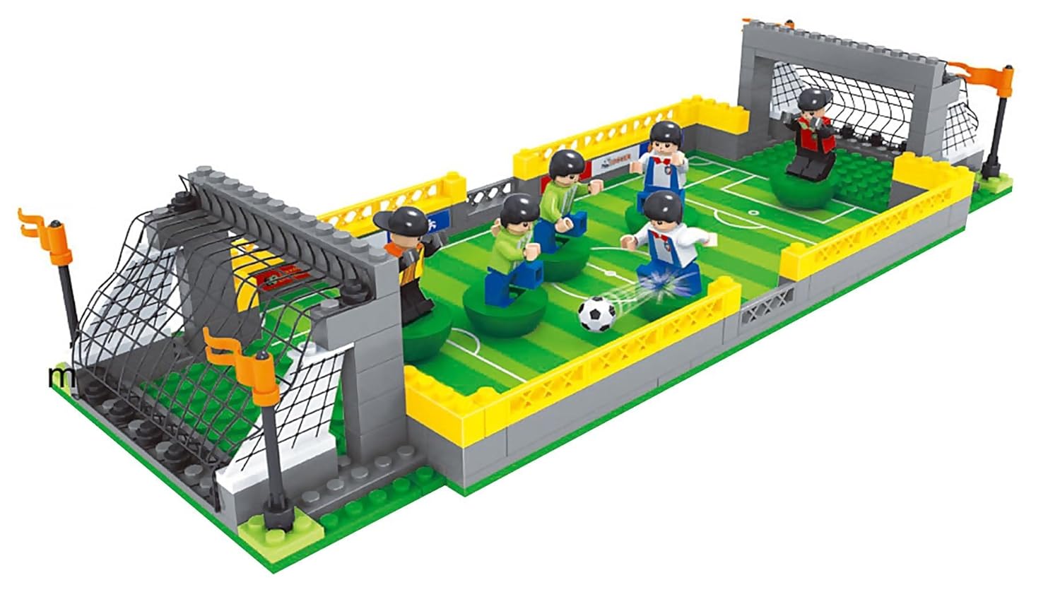 Buy BRICKLAND Soccer Stadium Building Bricks Toy Set for Kids Teens