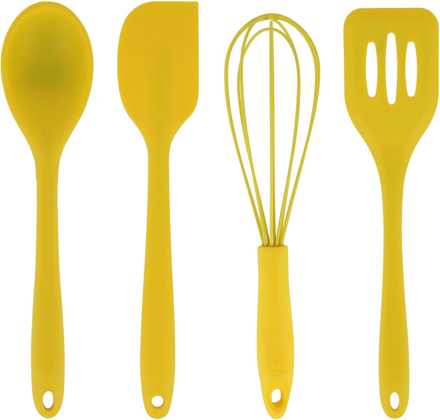 Krumbs Kitchen Chef's Collection 4Piece Silicone Cooking Set Amazon
