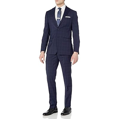 slim fit dress slacks Mens DKNY 100% Wool Two Button Notch Lapel Slim fit Shark Texture 1393 –  J.Valintin Men's Wear Legend