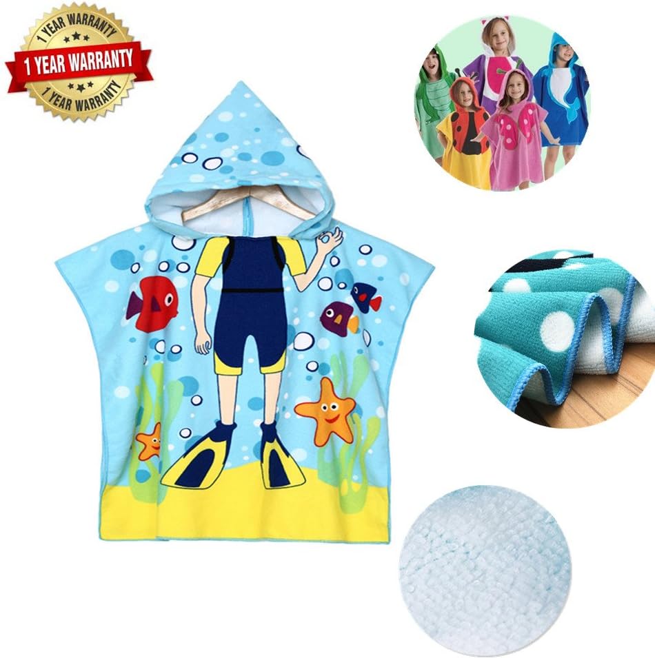 large hooded beach towel