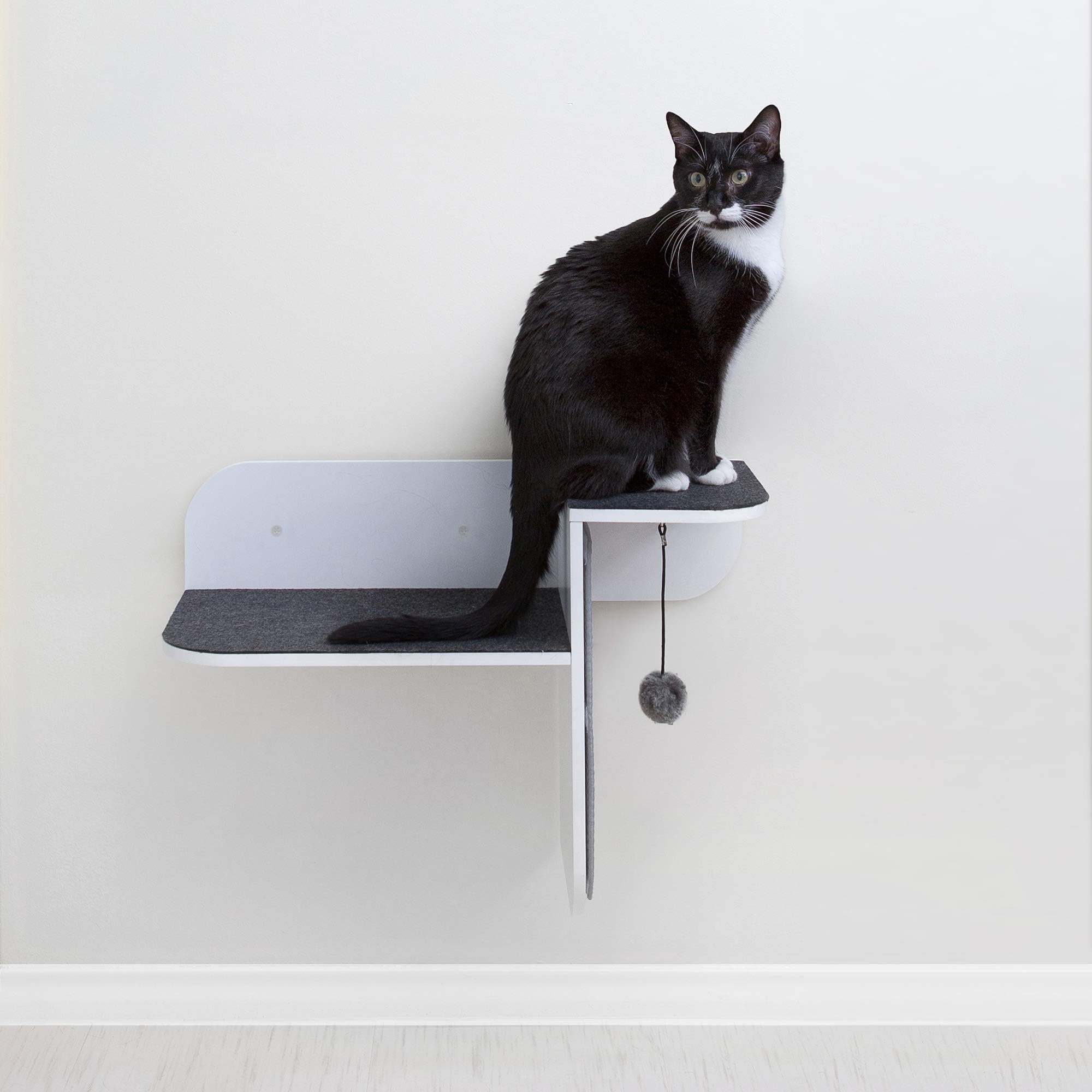 Primetime Petz Hauspanther Step Perch - Wall-Mounted Cat Perch & Scratcher