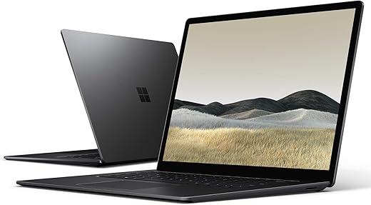 Microsoft Surface Laptop 3, 13.5", Core i5, RAM 8 GB, SSD 256 GB, Nero, Tastiera layout QWERTY Italiano