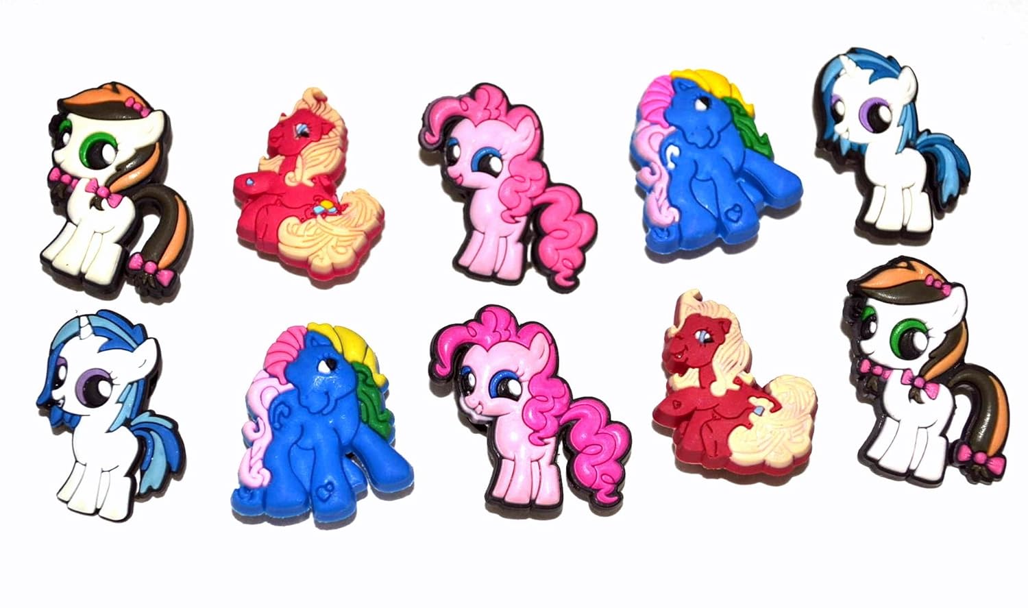 my little pony croc charms