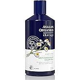Avalon Organics Therapy Medicated Anti-Dandruff Shampoo for Soft, Flake-Free Hair, 14 Fluid Ounces