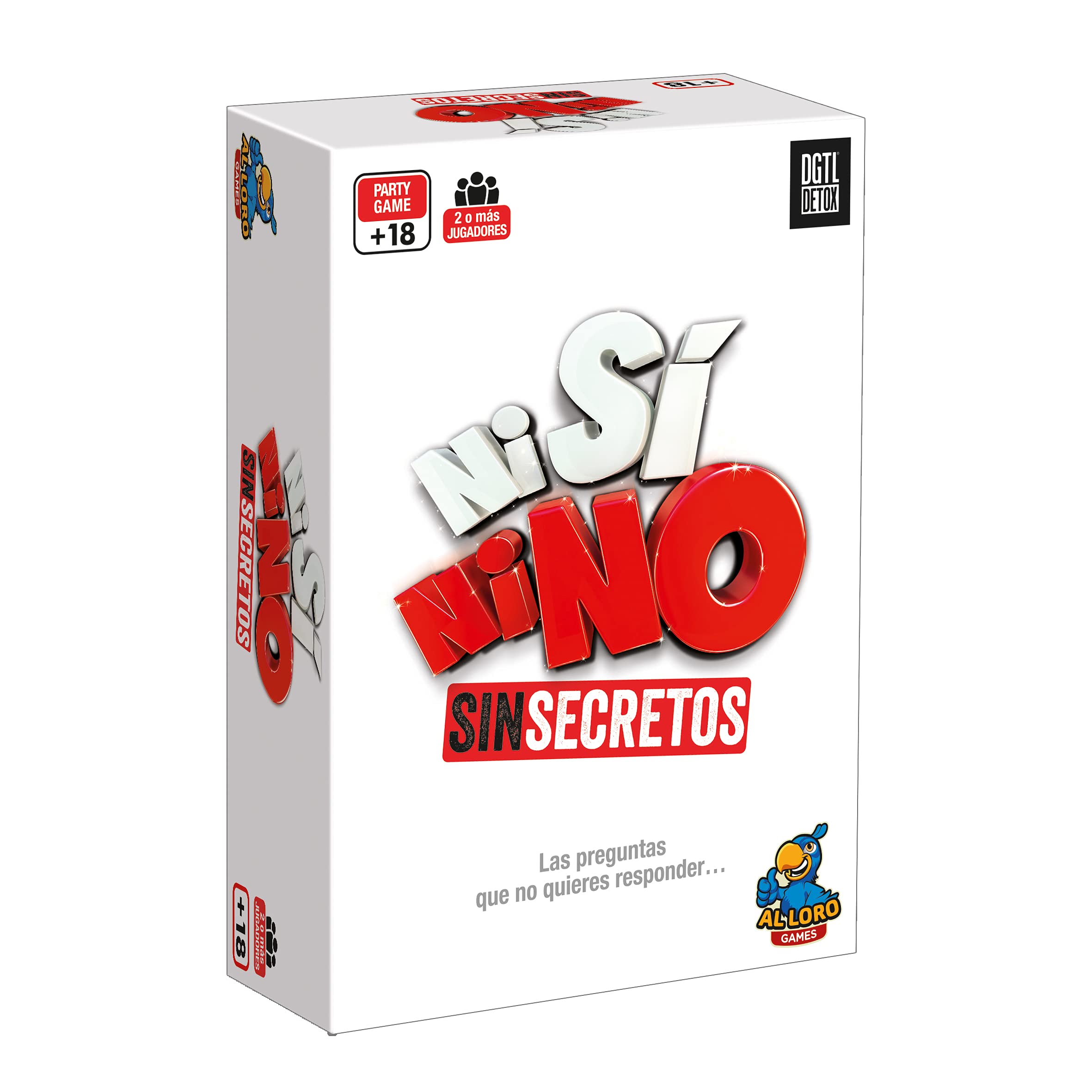 Al Loro | Board Games Adults No Yes No No Without Secrets | Card Games + 18 | Board Games For 2 Or More | Gathered Games | Original Gifts