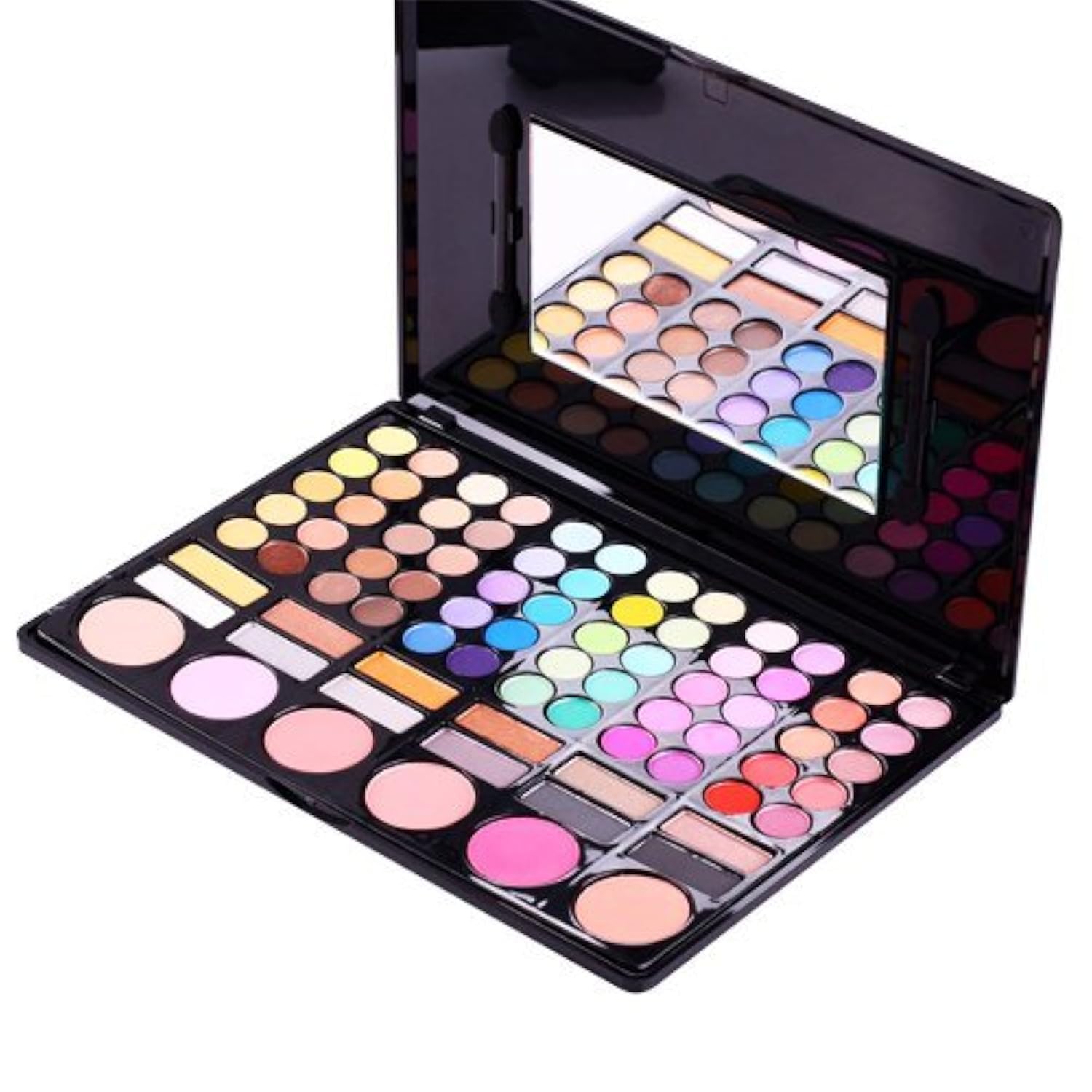 Accessotech 78 Colour Eyeshadow Eye Shadow Palette Makeup Kit Set Make Up Box with Mirror