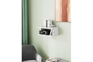 AREAJD Projector Shelf for Wall, Floating Projector Wall Mount, Game Shelf for Xbox one S/X Series S, Holder Stand Accessorie