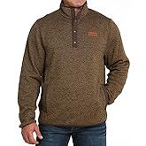 Cinch Men's Snap Khaki Pull Over
