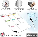 The Magnet Shop TMS A4 Magnetic Weekly Planner with Dry Erase Marker Pen view 3