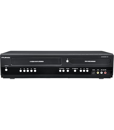 Amazon.com: Funai Combination VCR and DVD Recorder (ZV427FX4