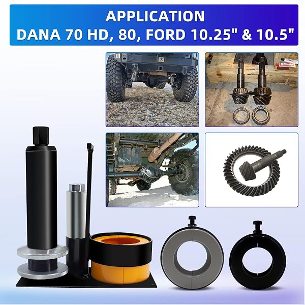 BESTOOL CARRIER & PINION BEARING PULLER FOR BW78, DANA 30, 40, 44, 60, 70, 80, GM 14, AND FORD 8.8”, 9.75”, 10.25″ BEARINGS, CLAMSHELL CARRIER BEARING PULLER