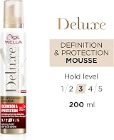 Wella Deluxe Definition & Protection Mousse 200ml - Heat UV Frizz Control view 2